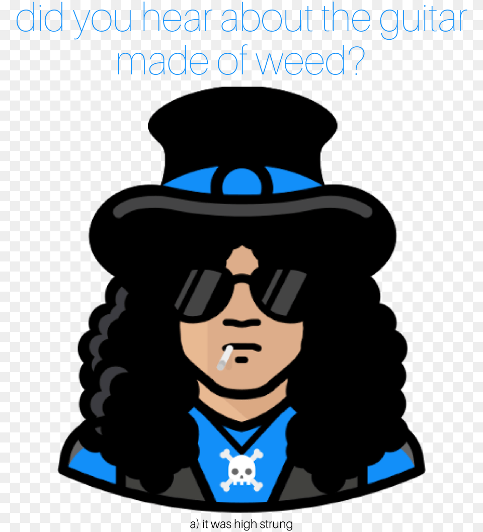 Guns N Roses Icon Transparent Cartoons Slash Guns And Roses Icon, Person, People, Baby, Accessories Png Image