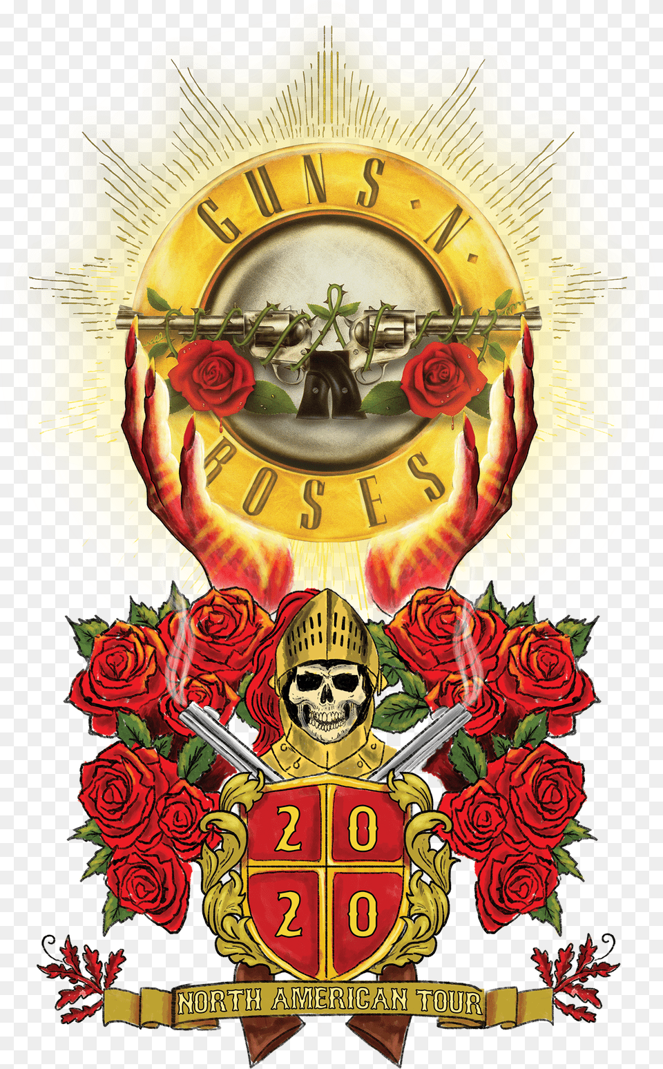 Guns N Roses North American Tour 2020 Free Png Download