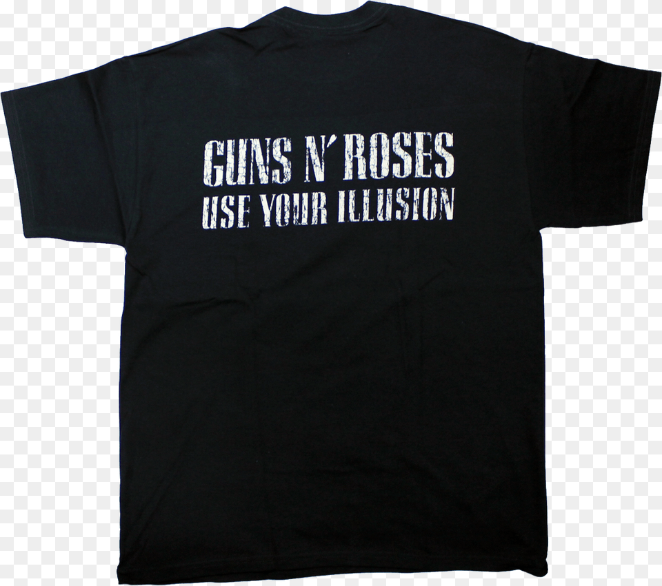 Guns N Roses Thrasher Shirt Black And White, Clothing, T-shirt Png Image
