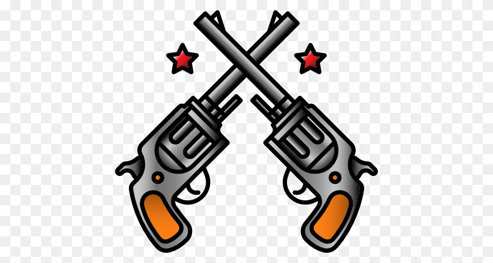 Guns Tattoo Vintage Old School Weapons Hipster Icon, Firearm, Weapon, Dynamite, Sword Free Png Download
