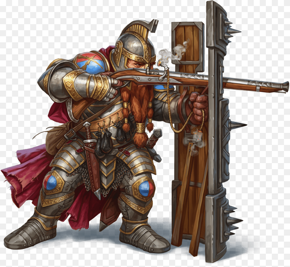 Gunslinger Angban Dwarf Gunslinger, Person, Armor Png