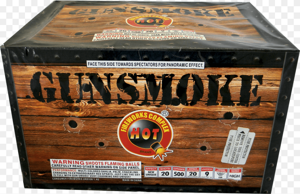 Gunsmoke 20 Shot Gunsmoke, Box, Crate Free Png Download