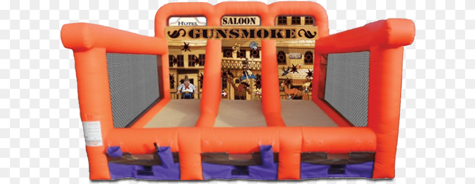 Gunsmoke Gun Smoke, Person, Play Area, Indoors, Inflatable Free Transparent Png