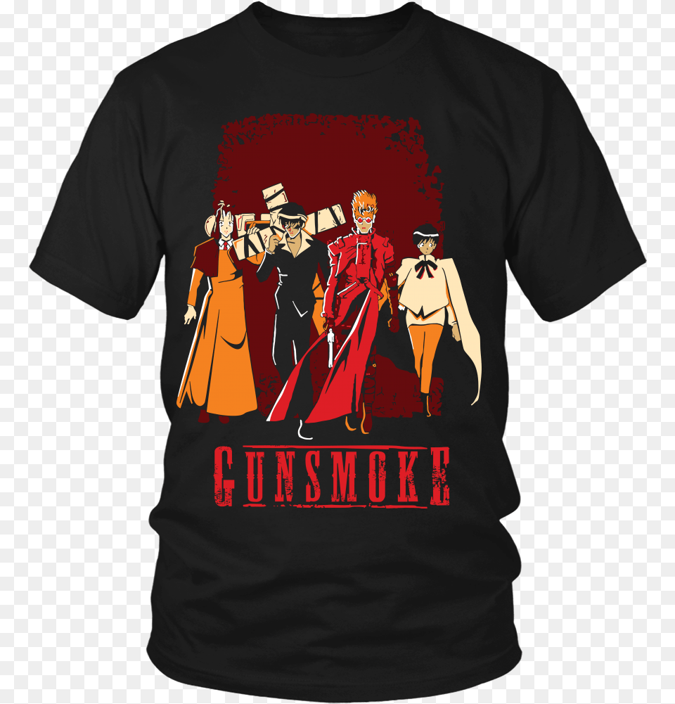 Gunsmoke Misfits Friday The 13th Shirt, T-shirt, Clothing, Person, Adult Png Image