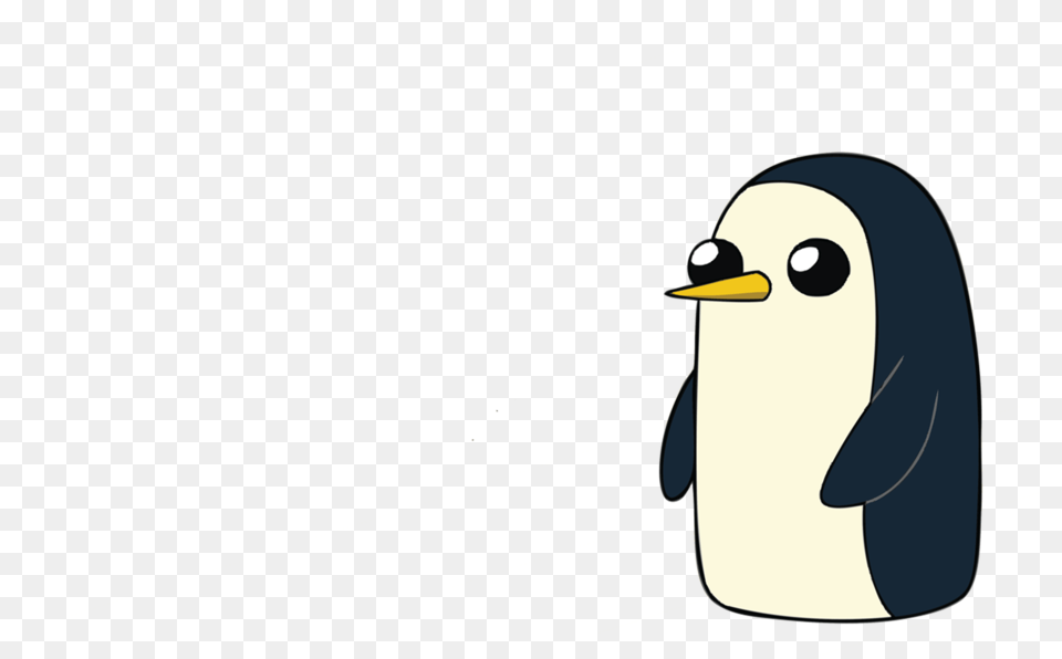 Gunter Adventure Time Transparent, Animal, Bird, Penguin Free Png