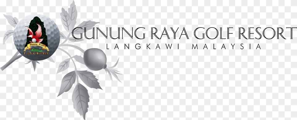 Gunung Raya Golf Resort Logo Gunung Raya Golf Resort, Leaf, Plant, Art, Graphics Free Png