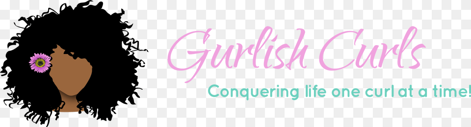 Gurlish Curls Calligraphy, Purple, Flower, Plant, Person Png