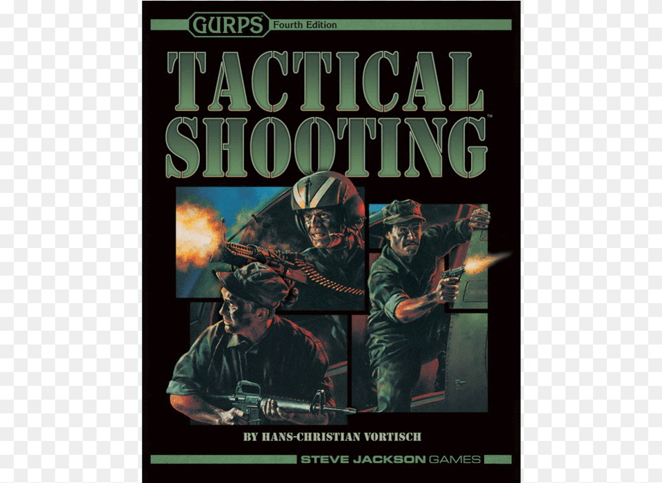 Gurps Tactical Shooting, Publication, Book, Adult, Person Free Png