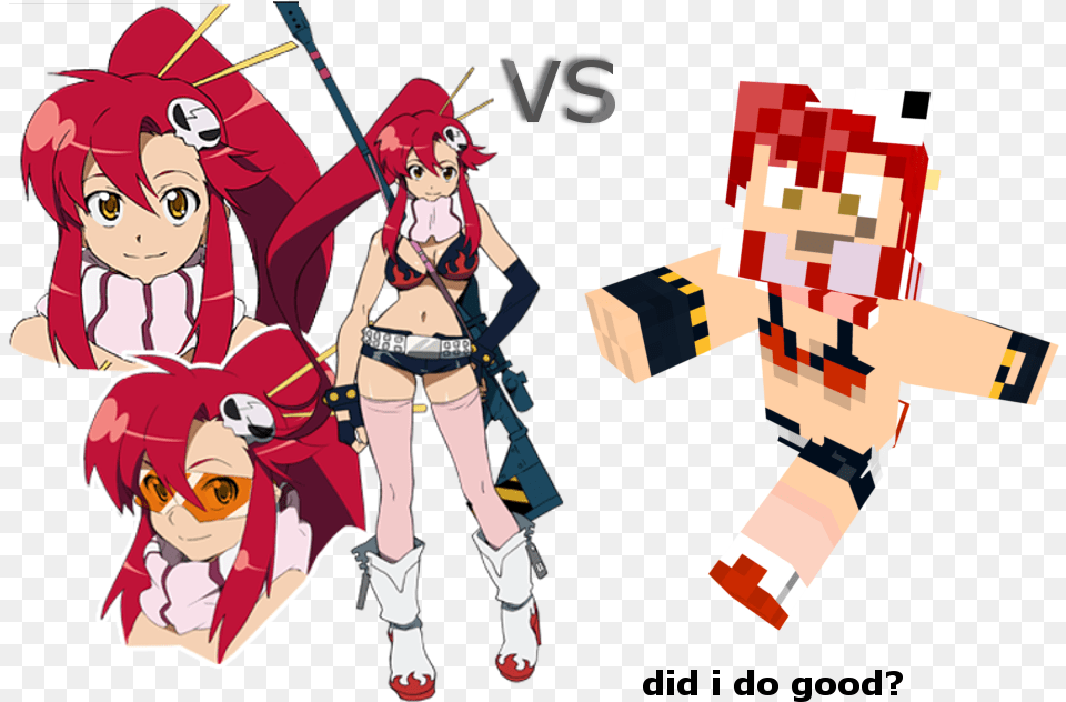 Gurren Lagann Yoko Gurren Lagann Character Design, Book, Comics, Publication, Person Free Png