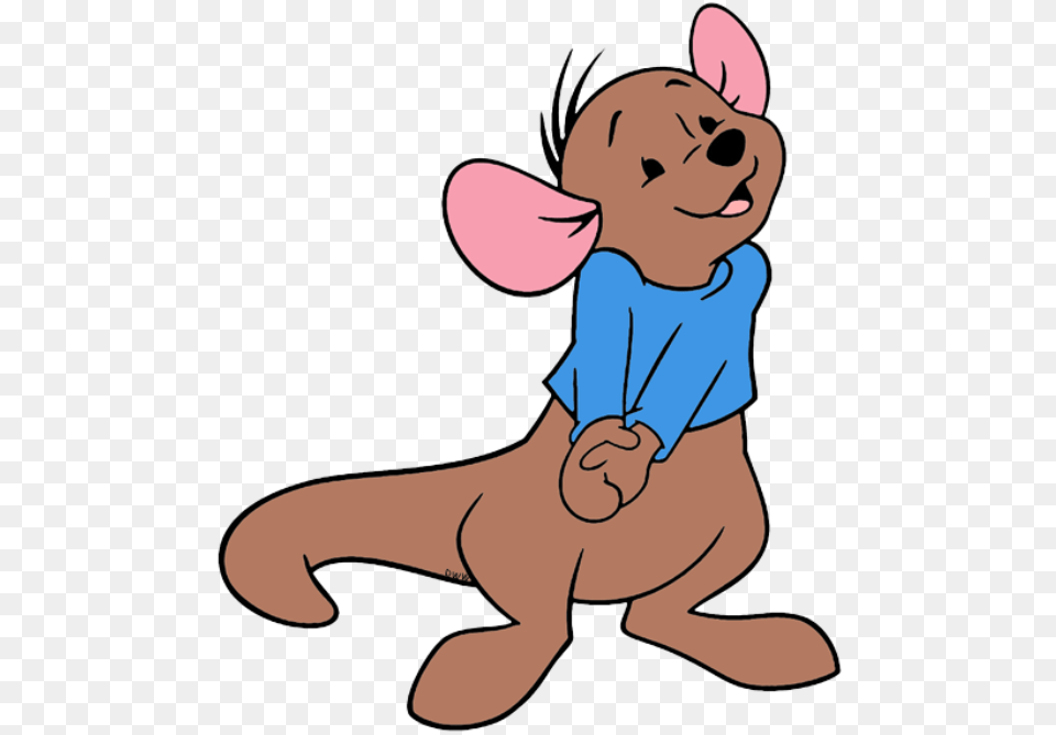 Guru Kangaroo Winnie The Pooh, Baby, Person, Cartoon, Face Free Png Download