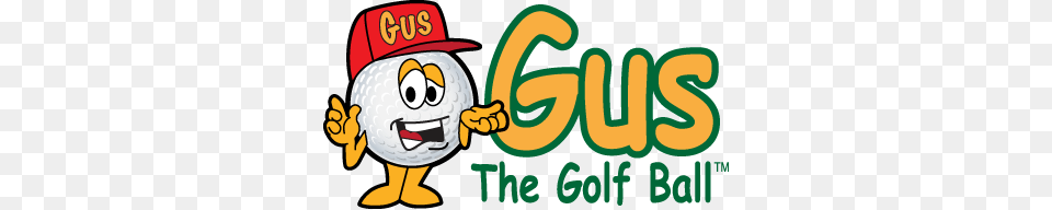 Gus The Golf Golf Ball Clipart Cartoons, Golf Ball, Sport, Face, Head Free Transparent Png