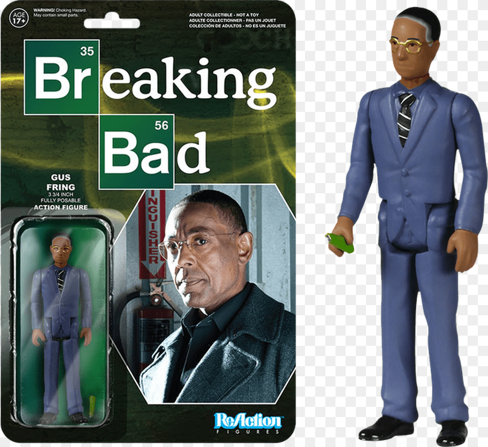 Gustavo Fring Reaction Figure, Accessories, Suit, Tie, Formal Wear Free Png Download