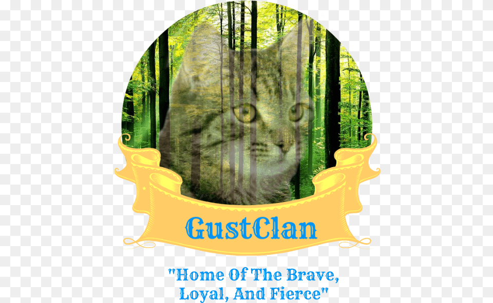 Gustclan Banner Transparent By Darkforestwolf Forestcat Custom Order For Hollie, Vegetation, Plant, Outdoors, Nature Free Png
