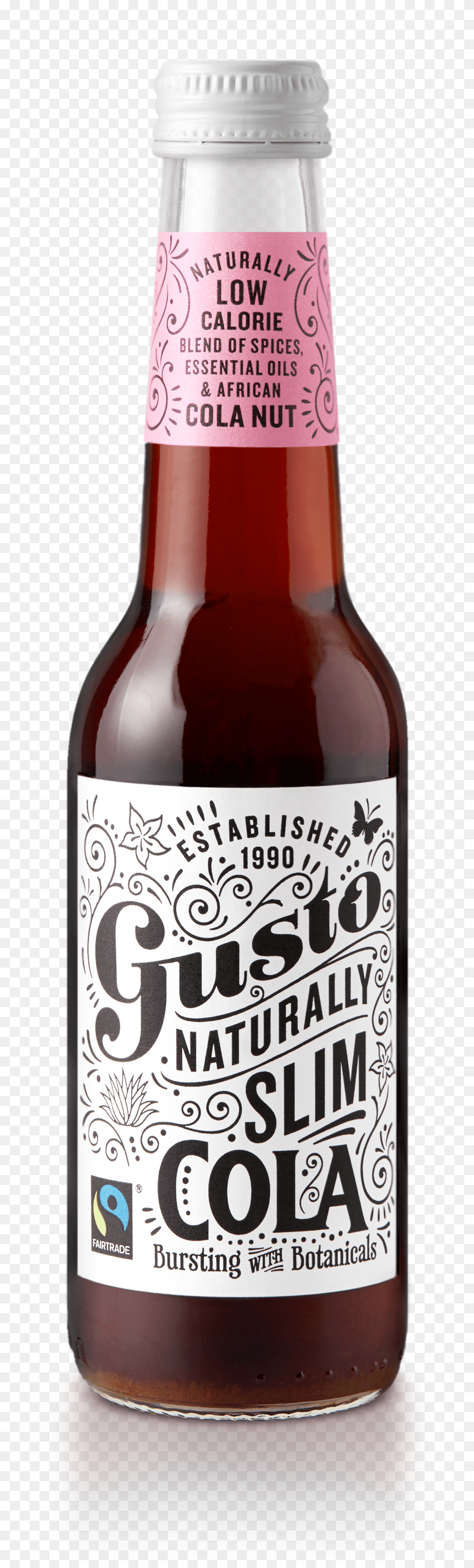 Gusto Cola, Alcohol, Beer, Beverage, Bottle Free Transparent Png