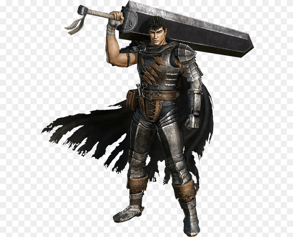 Guts Black Berserkmusou Guts Berserk, Adult, Person, Man, Male Free Png Download