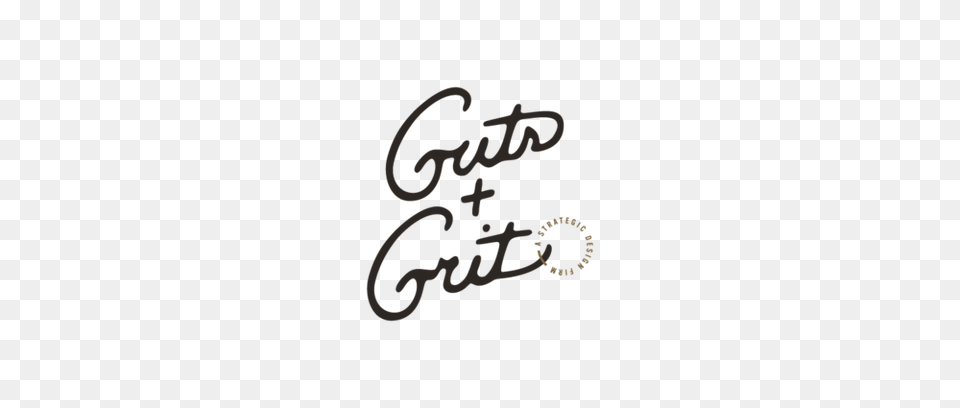 Guts Grit Kr Design, Text, Logo Png Image