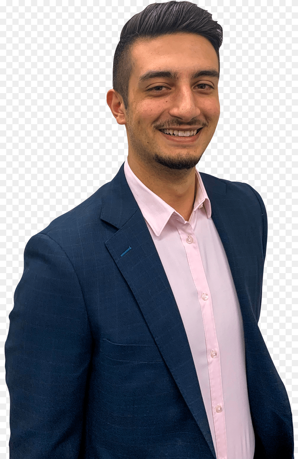 Guy Dimitriou In Suit, Smile, Person, Head, Happy Free Transparent Png