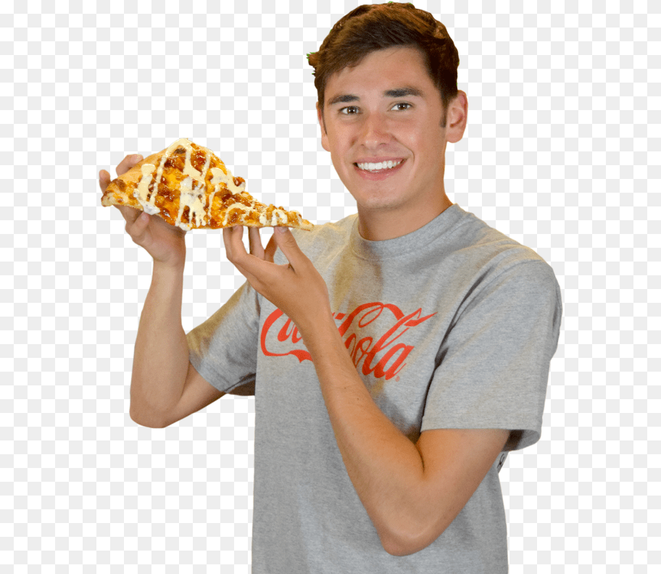 Guy Eating Pizza, Teen, Boy, Person, Male Png Image