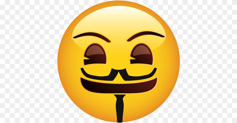 Guy Fawkes Emoji Free Transparent Png