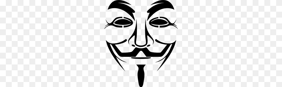Guy Fawkes Mask Clip Arts For Web, Gray Free Png Download