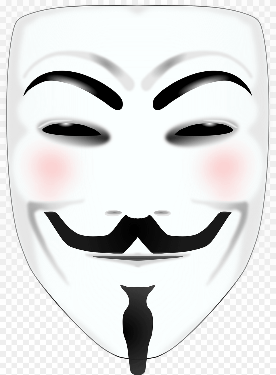 Guy Fawkes Mask Clipart, Head, Person, Face, Adult Png Image