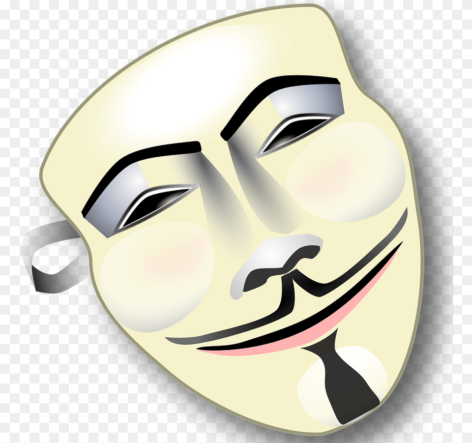 Guy Fawkes Mask Portable Network Graphics Anonymous Mask, Clothing, Hardhat, Helmet Png