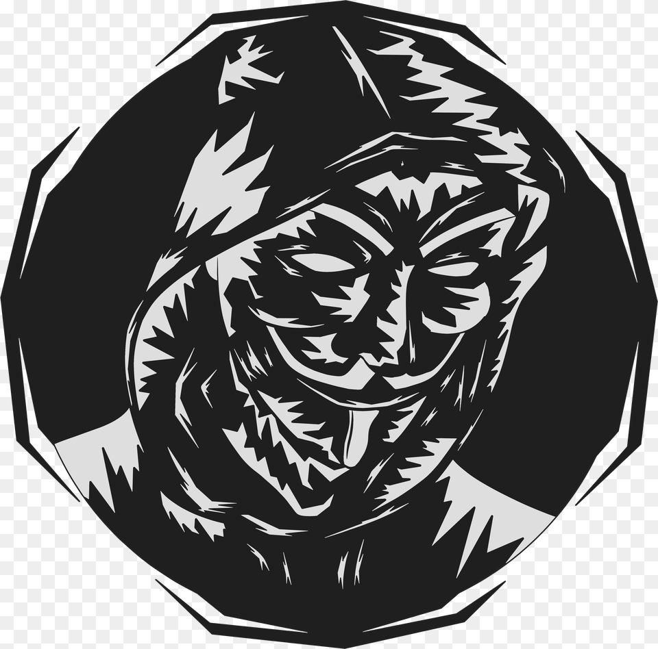Guy Fawkes Maskanonymous Design, Stencil, Adult, Female, Person Free Png