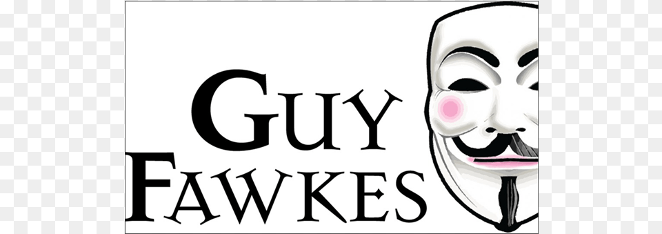 Guy Fawkes Style Poster, Person, Face, Head, Text Free Png