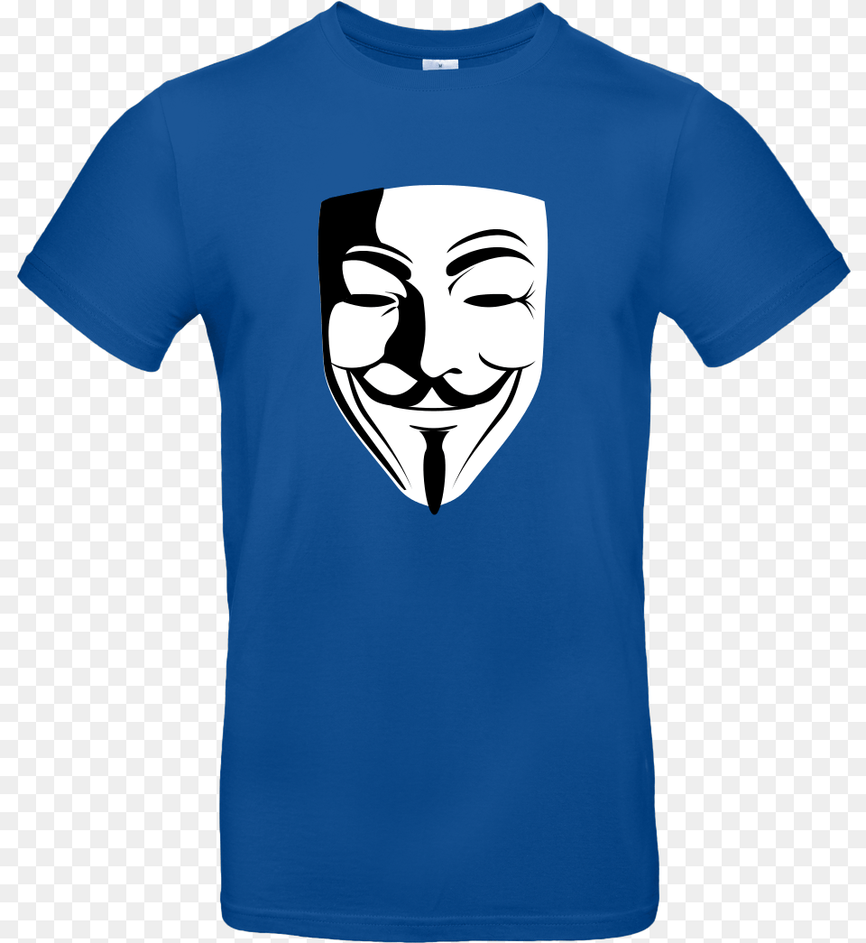 Guy Fawkes T Shirt Bampc Exact, Clothing, T-shirt, Person, Face Free Png Download