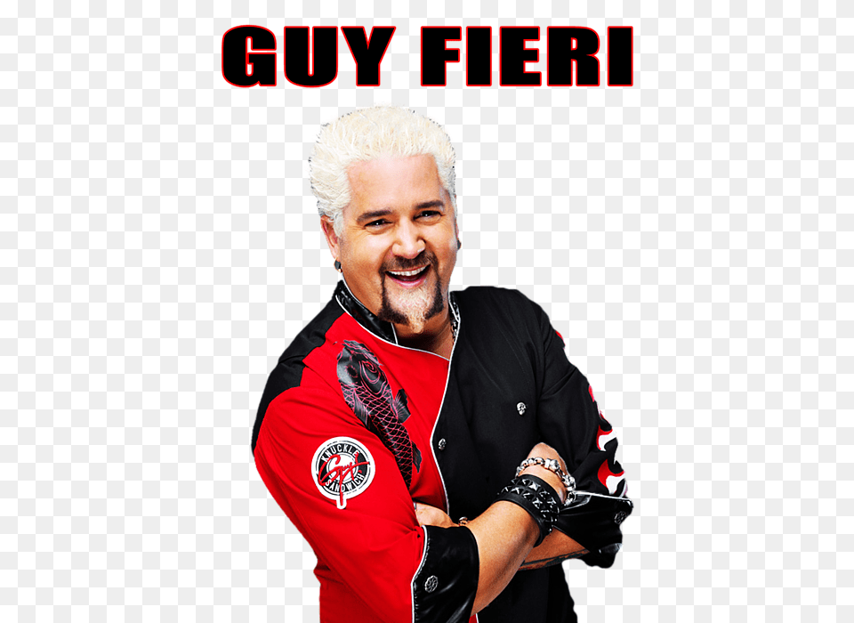 Guy Fieri Greeting Card For Sale, Adult, Person, Man, Male Free Transparent Png