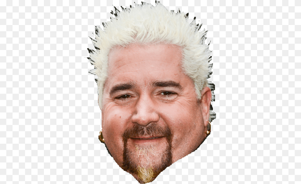 Guy Fieri Head, Adult, Person, Man, Male Free Png Download