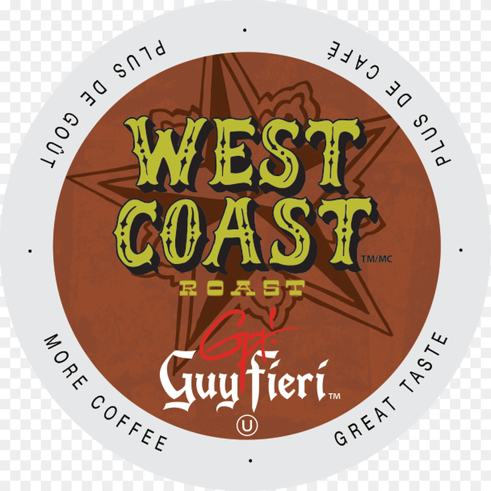 Guy Fieri Xbold West Coast Roast Coffee Single Serve, Book, Publication, Alcohol, Beer Free Transparent Png