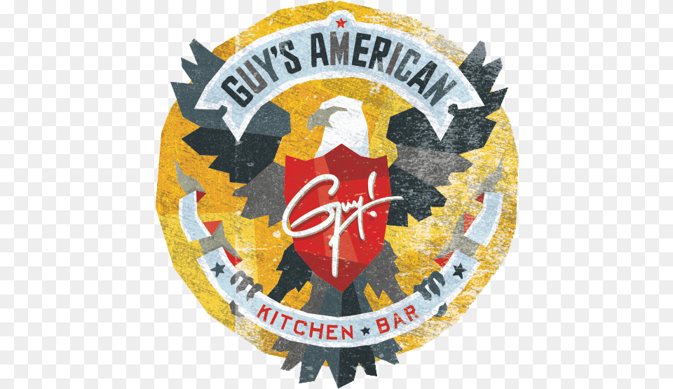 Guy Fieri39s Ny Restaurant Gets Horrible Rating In The Guys American Kitchen Logo, Badge, Symbol, Emblem Free Png Download