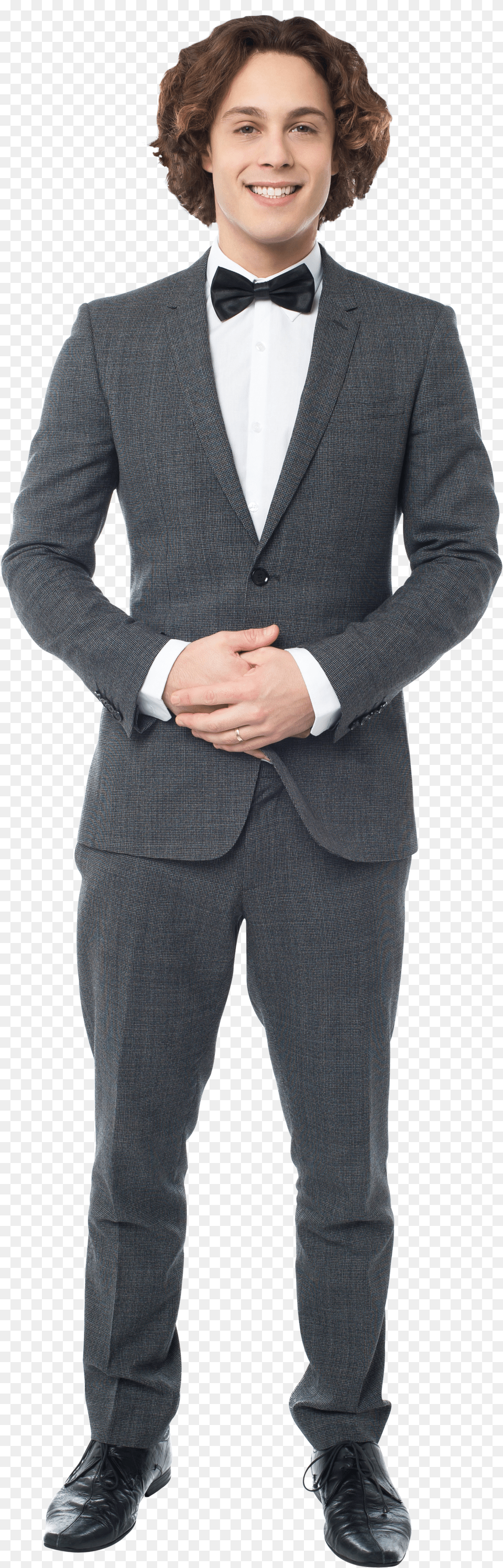 Guy In Suit Stock Image Man, Food, Hot Dog Free Transparent Png