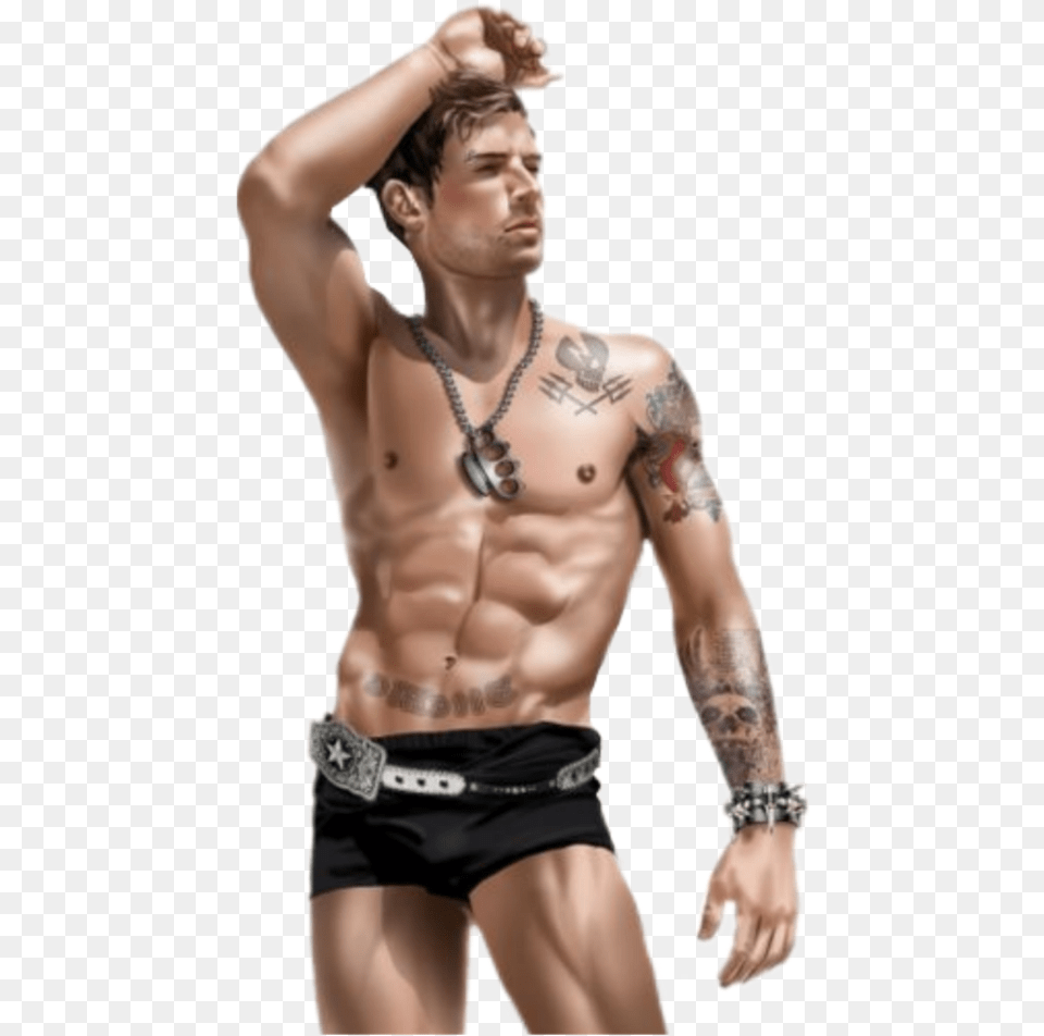 Guy Man Hot Sexy Hotguy Sexyman, Accessories, Jewelry, Necklace, Tattoo Free Transparent Png