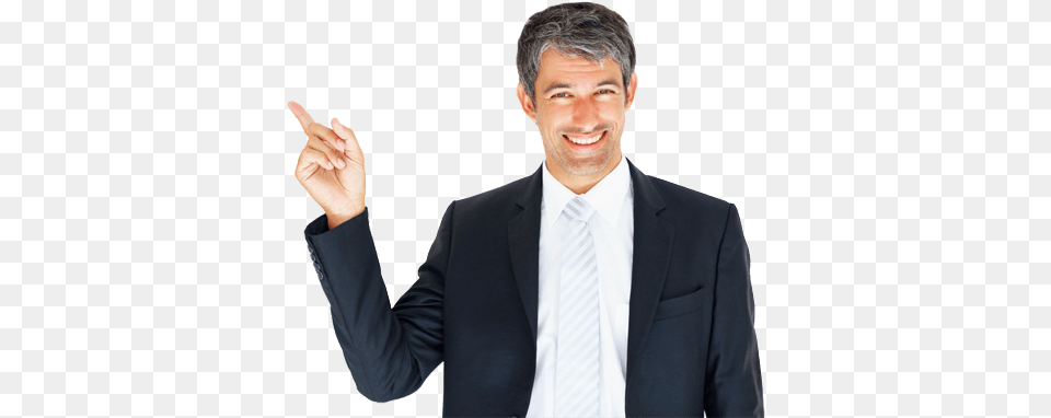 Guy Pointing And Smiling Man, Hand, Suit, Person, Body Part Free Png Download
