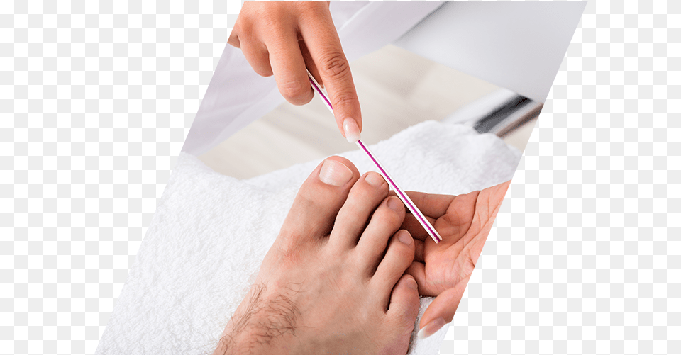 Guy Receiving A Foot Pedicure Manicure Y Pedicure De Hombre, Body Part, Hand, Nail, Person Free Png Download