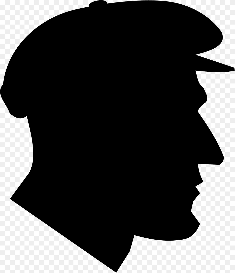 Guy Silhouette, Head, Person, Face, Adult Png
