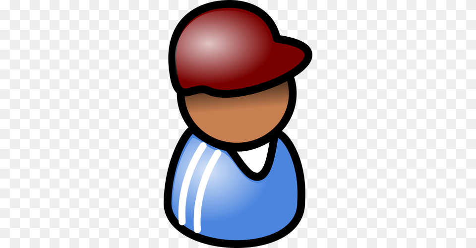 Guy With Cap Telephone Operator Icon Vector Clip Art Clip Art People, Helmet, Person Free Png
