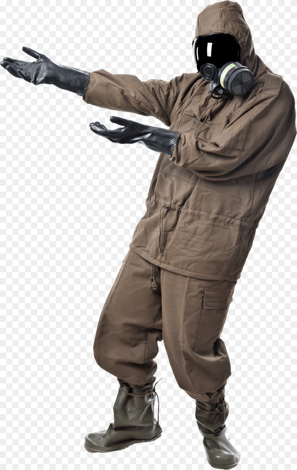 Guy With Gas Mask, Clothing, Coat, Glove, Adult Free Png