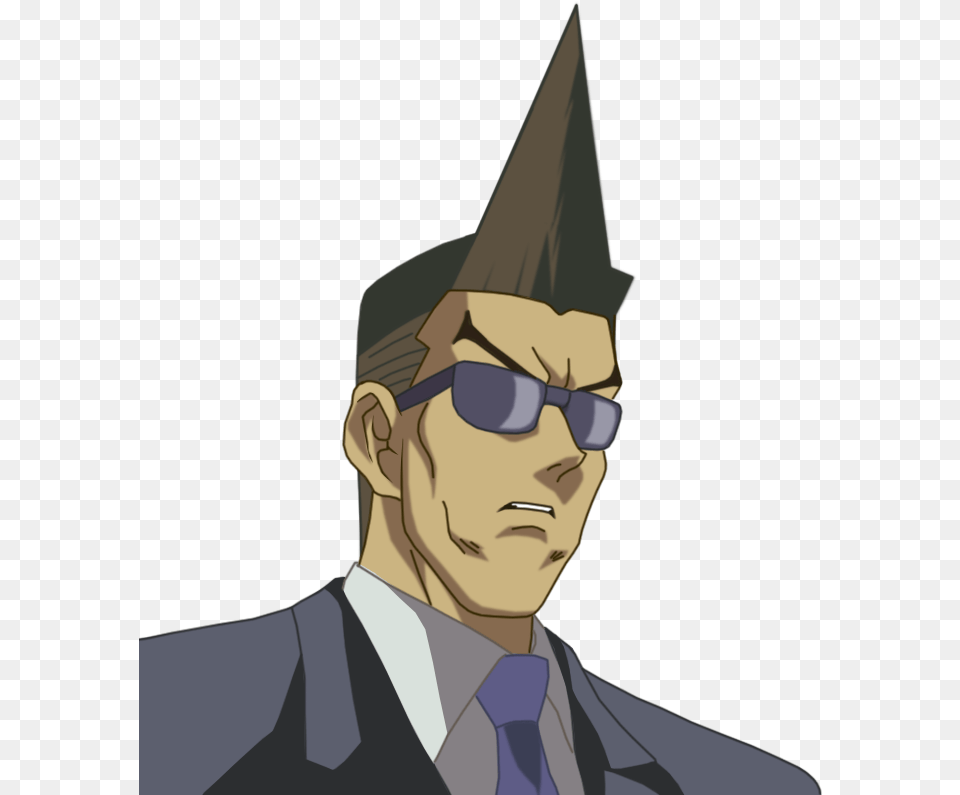 Guy With Pointy Hair, Accessories, Sunglasses, Clothing, Hat Free Png Download