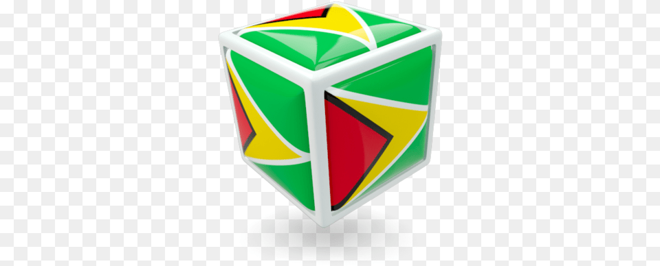 Guyana Flag, Toy, Rubix Cube Png