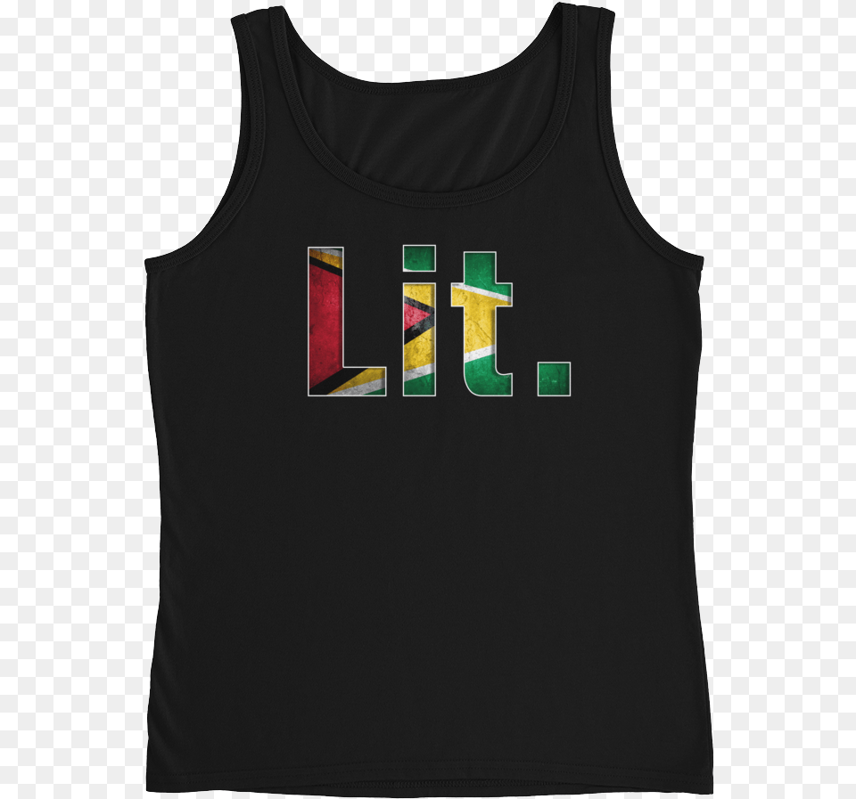 Guyana Lit Tank Active Tank, Clothing, Tank Top, Shirt Free Png Download