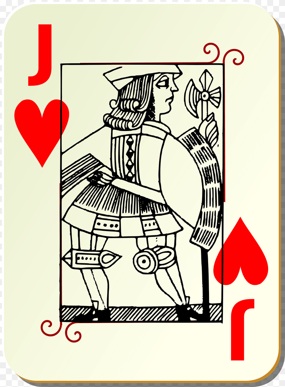 Guyenne Deck Jack Of Hearts Clipart, Person, Face, Head Png