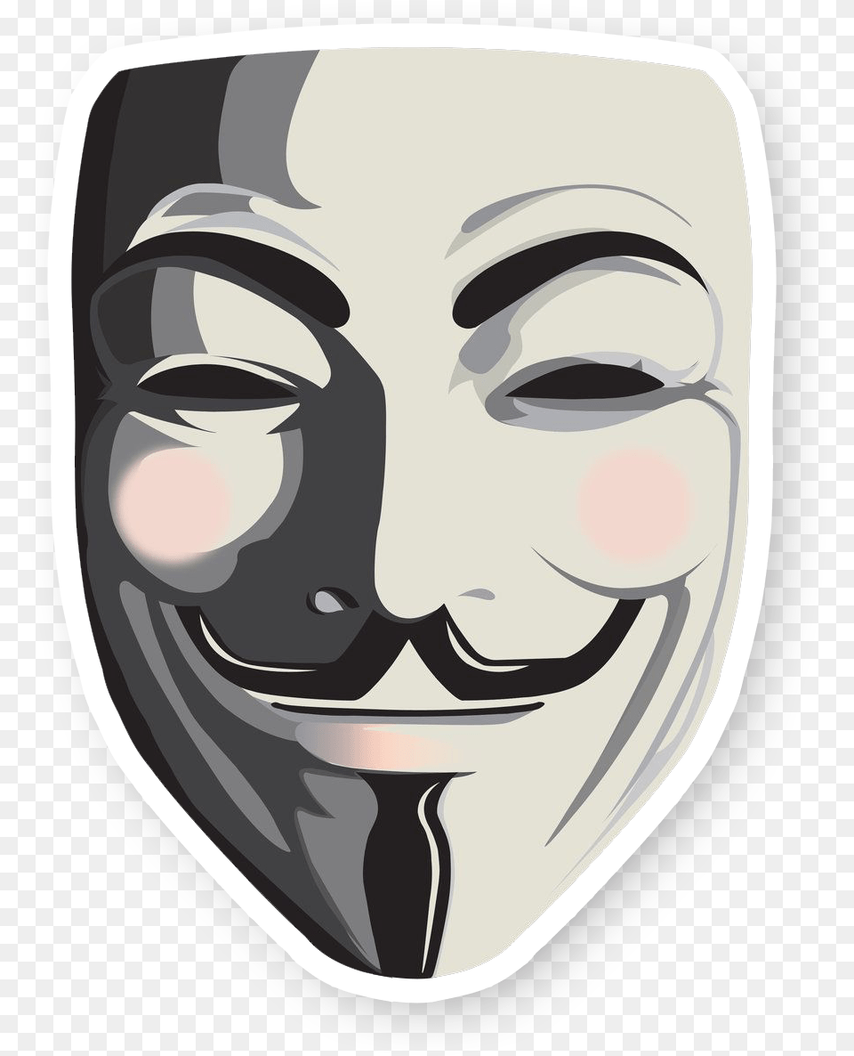 Guys Fawkes Mask Guy Fawkes Mask, Adult, Female, Person, Woman Png