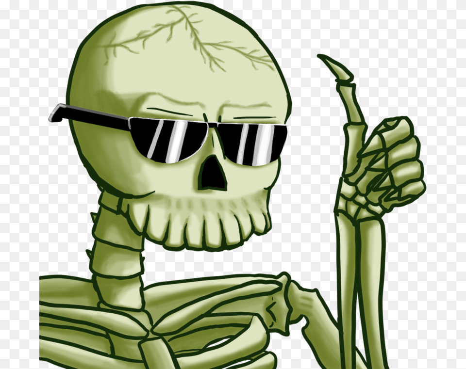 Guys Skull, Green, Person, Adult, Female Free Png Download