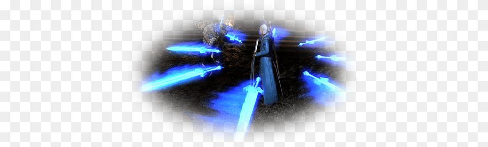 Guys What Modifications You Are Planning To Vergil, Light, Lighting, Duel, Person Free Png Download