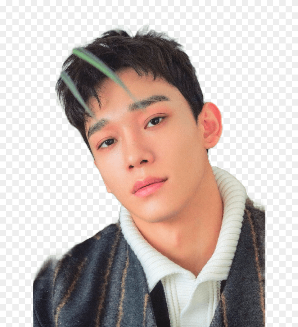 Guys With Black Hair And Grey Eyes Clipart Image Library Kim Jong Dae Eyebrow, Body Part, Person, Neck, Male Free Transparent Png