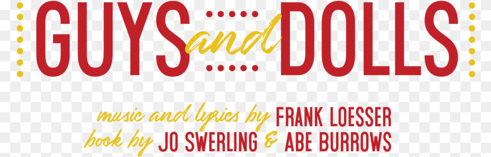 Guysanddolls Long Color Graphic Design, Text Free Transparent Png