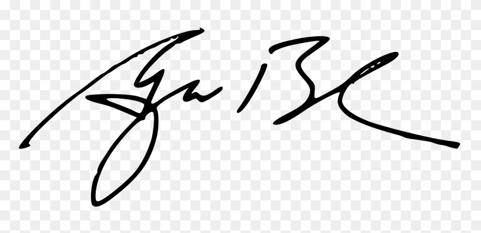 Gw Signature, Gray Free Png Download